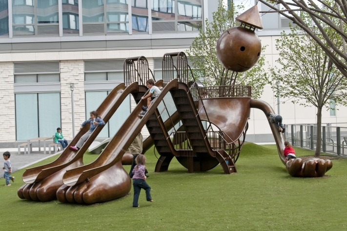 Playground, Silver Towers, New York, NY