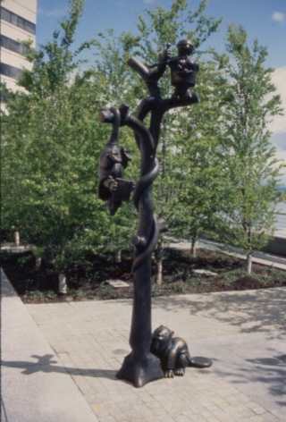 Law of Nature (Tree of Knowledge), Mark O.Hatfield US Courthouse, General Services Administration, Portland, OR
