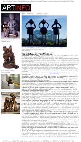 The AI Interview: Tom Otterness